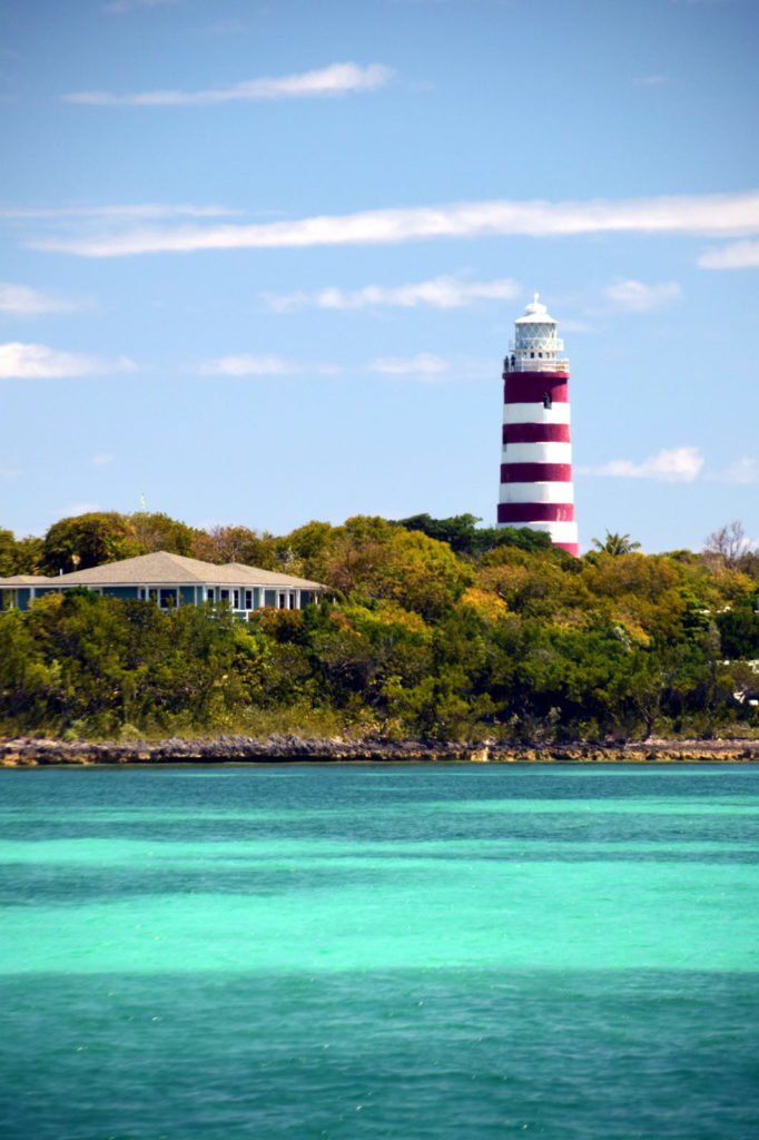 Elbow Reef Lighthouse at Hopetown, Elbow Cay, the Bahamas